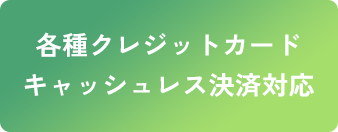 各種クレジットカード キャッシュレス決済対応